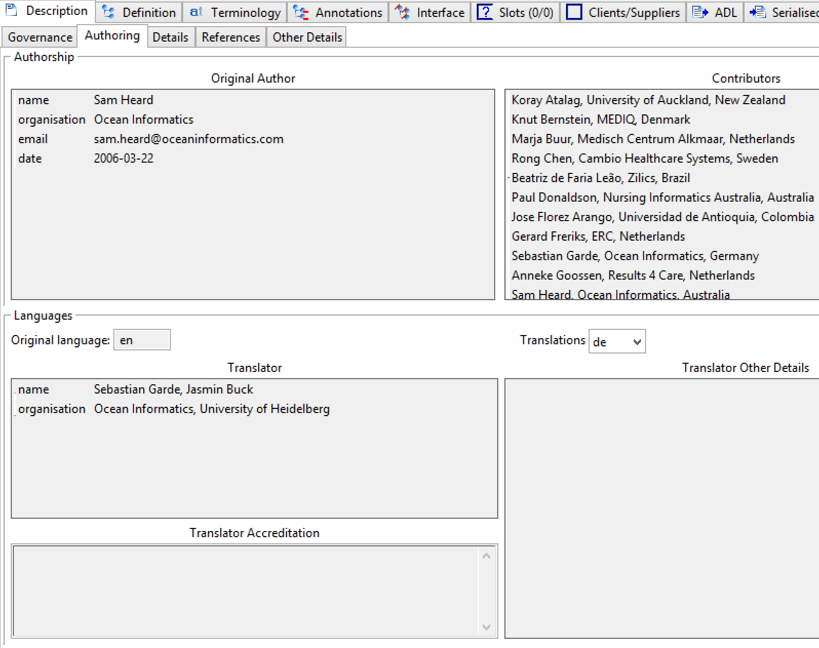 metadata authoring